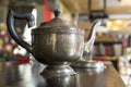 Ancient tea pot Royalty Free Stock Photo