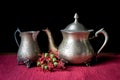 Ancient tea pot Royalty Free Stock Photo