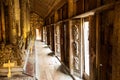 Ancient teak monastery of Shwenandaw Kyaung in Mandalay