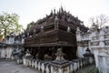 Ancient teak monastery of Shwenandaw Kyaung