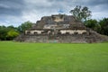 Ancient temple ruins from the Mayan city of Altun Ha, Belize