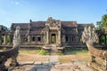 Ancient temple in Angkor Wat, Siem Rep Cambodia