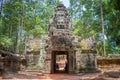 Ancient temple in Angkor Wat, Siem Rep Cambodia