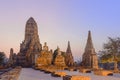 The ancient temple in Ayuthaya Historical park,Thailand Royalty Free Stock Photo