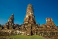 Ancient temple of Ayutthaya, Wat Phra Ram, Thailand Royalty Free Stock Photo