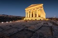 Temple of Concordia in Agrigento, Italy Royalty Free Stock Photo