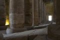 The ancient temple of Dendera in Egypt