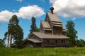 Ancient temple in the forest. Royalty Free Stock Photo