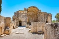 Ancient temple. Gortyna, Crete, Greece Royalty Free Stock Photo