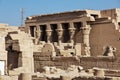 Ancient temple Hathor in Dendera, Egypt, Africa Royalty Free Stock Photo