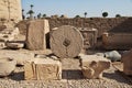 Ancient temple Hathor in Dendera, Egypt, Africa Royalty Free Stock Photo