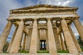 Ancient Temple of Hephaestus Columns Agora Athens Greece Royalty Free Stock Photo