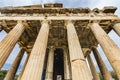 Ancient Temple of Hephaestus Columns Agora Athens Greece Royalty Free Stock Photo