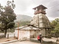 An ancient temple in a Himalayan village