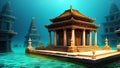 Ancient Temple is looking beautiful. Generative Ai