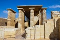 Ancient temple near the pyramid of Djoser. Egypt. Royalty Free Stock Photo