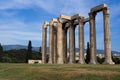 Ancient Temple of Olympian Zeus in Athens Greece o Royalty Free Stock Photo