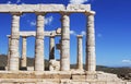 Ancient temple ruin in Greece Royalty Free Stock Photo