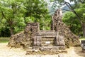 Ancient Temple Ruins In My Son Sanctuary, Vietnam. Royalty Free Stock Photo