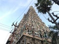 Ancient temple with thousands of Statues of Male and Female goddess in single elevated structure