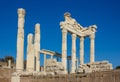 Ancient temple of Trajan Royalty Free Stock Photo