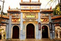 The Ancient temple in Yuelu mountain in Changsha city Royalty Free Stock Photo