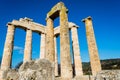 Ancient Temple of Zeus in the Nemea Royalty Free Stock Photo