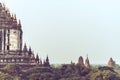 Ancient temples in Bagan Royalty Free Stock Photo