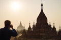 Ancient Temples in Bagan, Myanmar Royalty Free Stock Photo