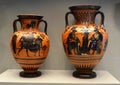 Attic Black-Figure Neck Amphora - J. Paul Getty Museum, Getty Villa Malibu, California, USA