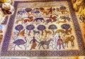 Ancient 6th Century Mosaic Memorial Church Mount Nebo Jordan