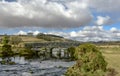 Ancient 13th Century Stone Bridge on Dartmoor England UK Royalty Free Stock Photo