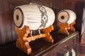 Ancient Thai Drum Royalty Free Stock Photo
