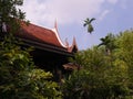 Ancient thai houses thai architecture and tree