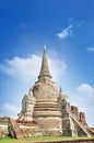 Ancient Thai pagoda Royalty Free Stock Photo
