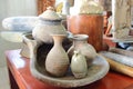 Ancient Thai porcelain Royalty Free Stock Photo