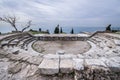 Ancient theater in Byblos Royalty Free Stock Photo