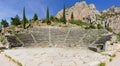 Ancient theater of Delphi, Greece Royalty Free Stock Photo