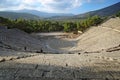 Ancient theater Epidaurus in a summer day