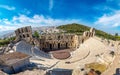 Ancient theater in Greece, Athnes Royalty Free Stock Photo