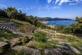 Ancient theater. Limenas, Thassos