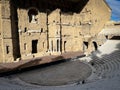 ancient roman theater in orange, france Royalty Free Stock Photo