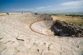 Ancient theater in Pamukkale (ancient Hierapolis), Turkey