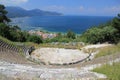 Ancient Theatre Acropolis on the island of Thassos