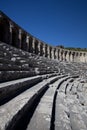 Ancient theatre of Aspendos in Turkey Royalty Free Stock Photo