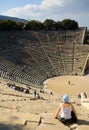 Ancient Theatre, Epidavros Royalty Free Stock Photo