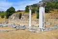 Ancient theatre at Filipi, Greece Royalty Free Stock Photo