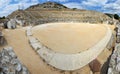 Ancient theatre at Filipi, Greece Royalty Free Stock Photo