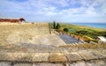 Ancient theatre of Kourion, Limassol, Cyprus Royalty Free Stock Photo