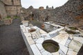 Thermopolium in Pompeii Royalty Free Stock Photo